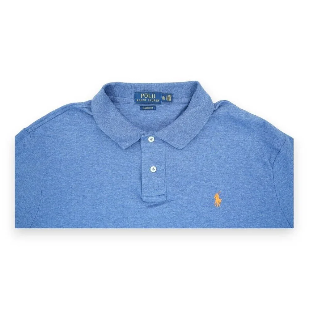 Polo Ralph‎ Lauren Men's, Classic Fit Short Sleeve, Blue Size XL